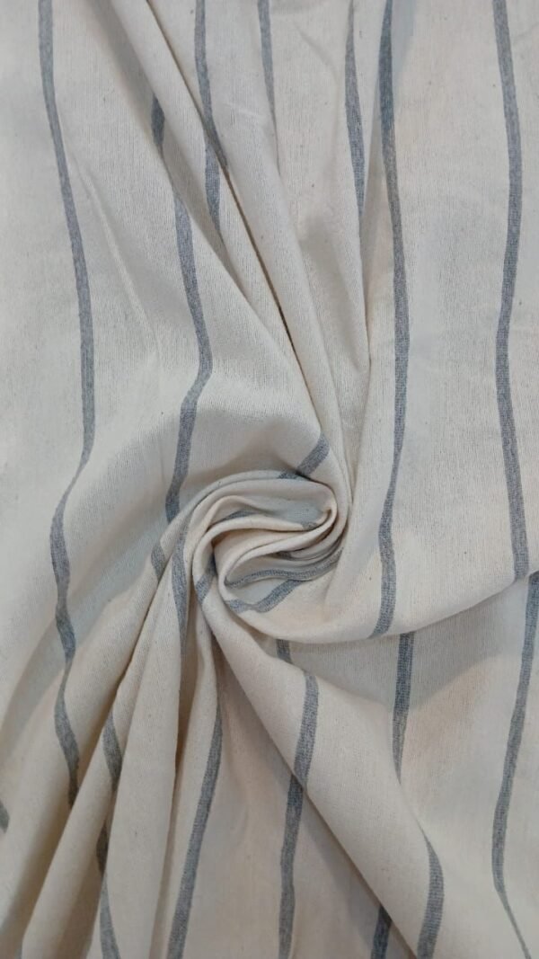 Tusor 3m de ancho raya gris