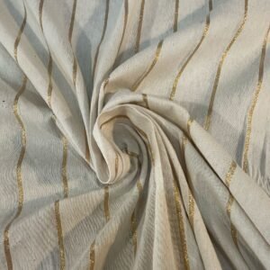 tusor 3m de ancho lurex dorado