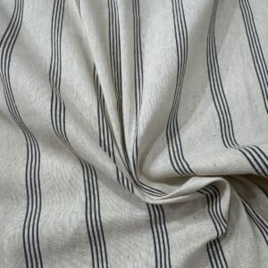 Tusor 3m de ancho 3 rayas negras