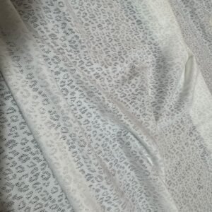 jersey labrado elastizado blanco