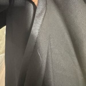OFERTA Punto roma brilloso negro elastizado increible x kilo