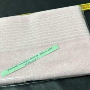 Toallon de 500 gramos listos para usar rosa clarito