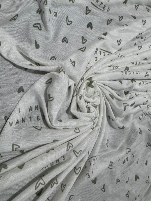 Jersey finito estampado
