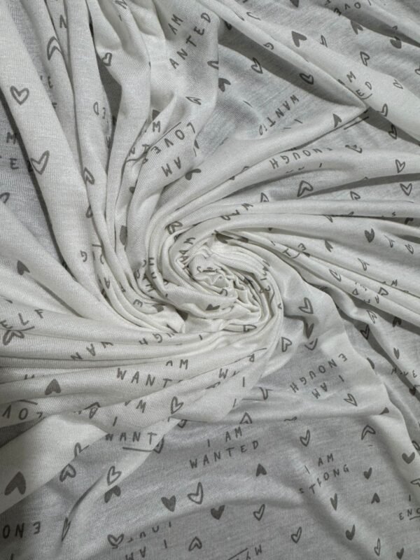 Jersey finito estampado