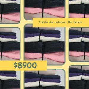 Retazos de lycra 1m o mas (LEER DESCRIPCION)