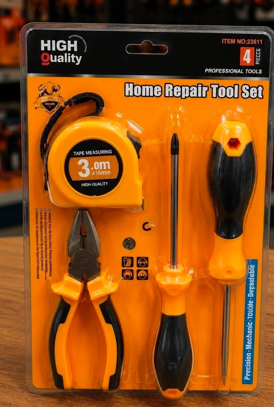 Kit de Herramientas 4 Piezas